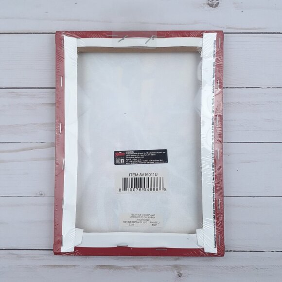 Mini Canvas Wall Sign with Magnet 7.5x10 Marvel Avengers Locker - Picture 2 of 2